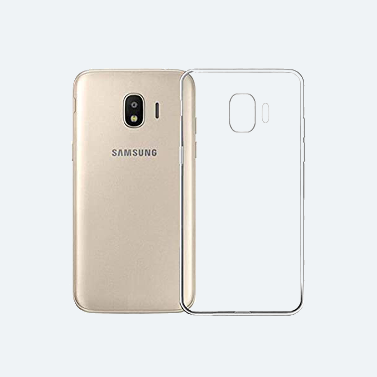 Samsung Galaxy J4 Transparent Back Cover
