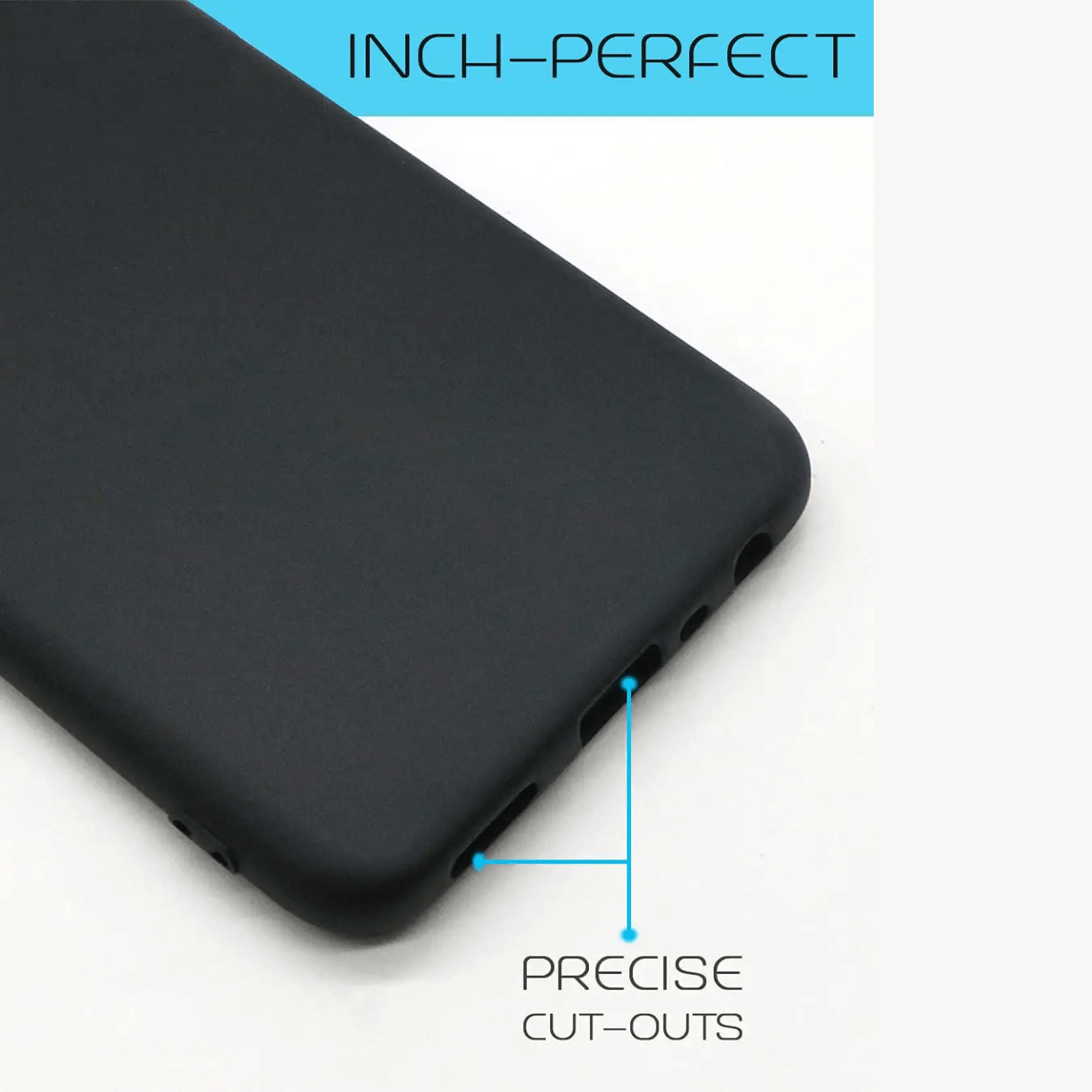TECNO CAMON 15 PRO CD 8 Black Soft Silicone Phone Case