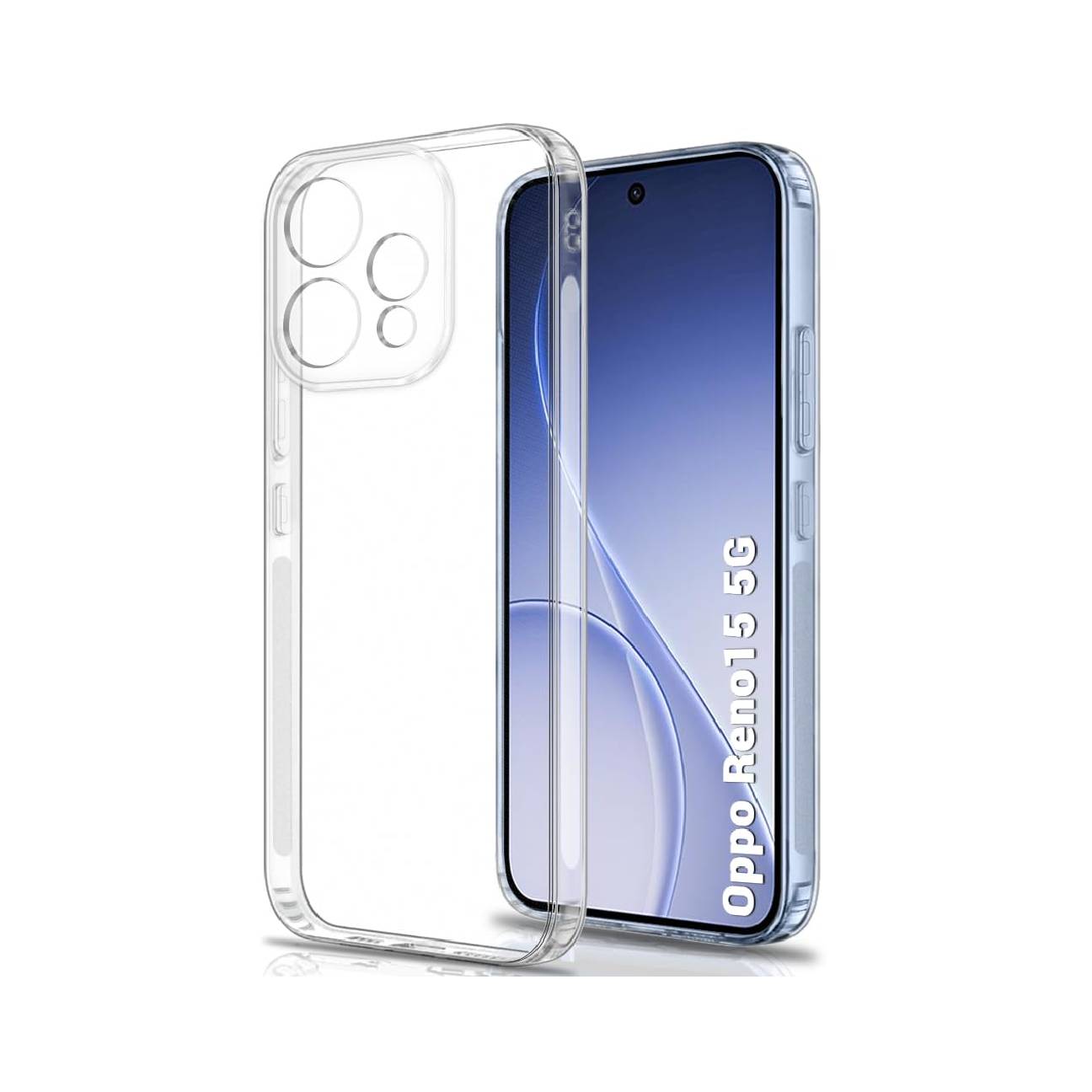 Oppo Reno 15 5G Transparent Back Cover