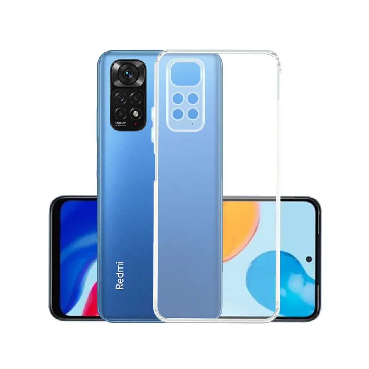 Redmi Note 11 Transparent Back Cover