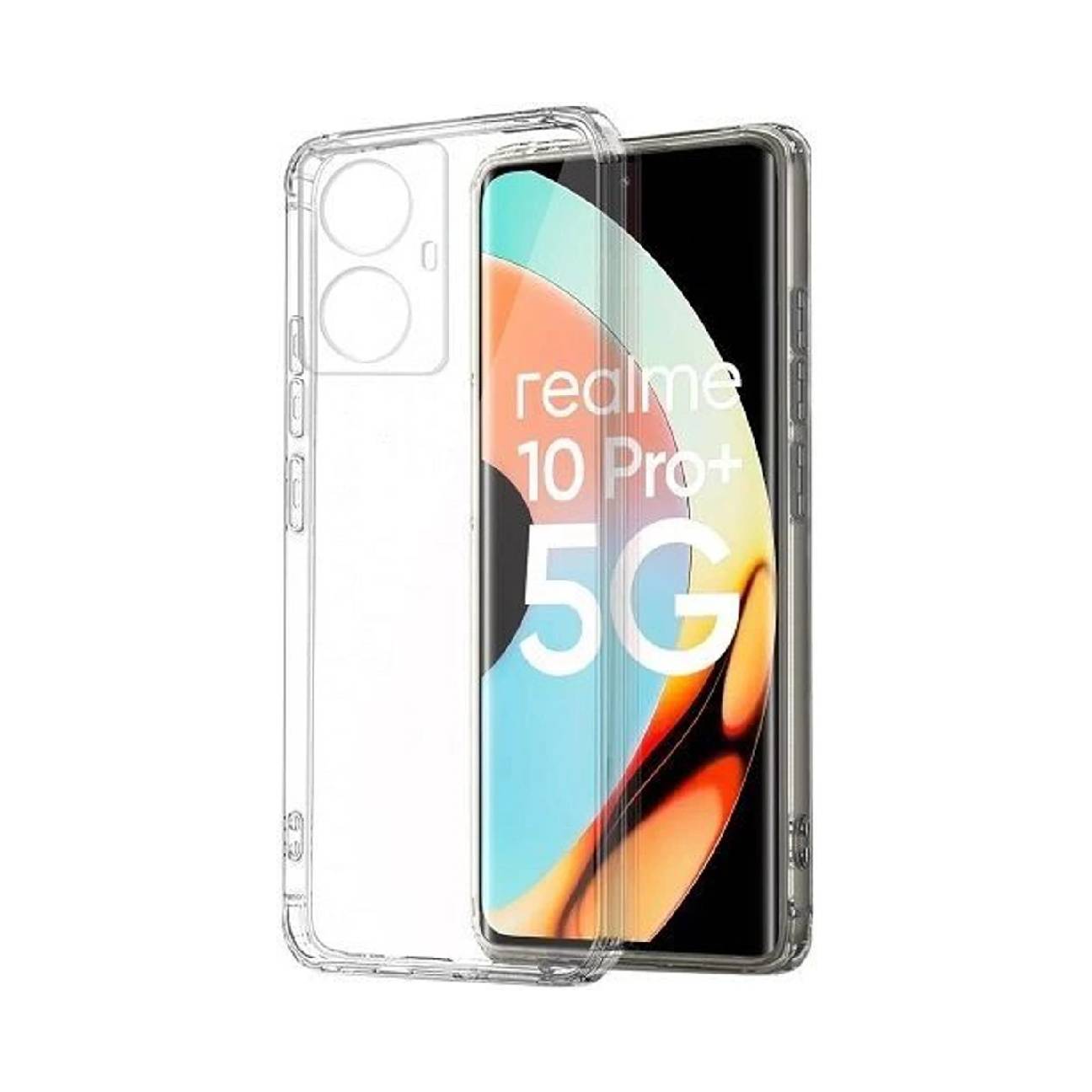 Realme 10 Pro+ Transparent Back Cover