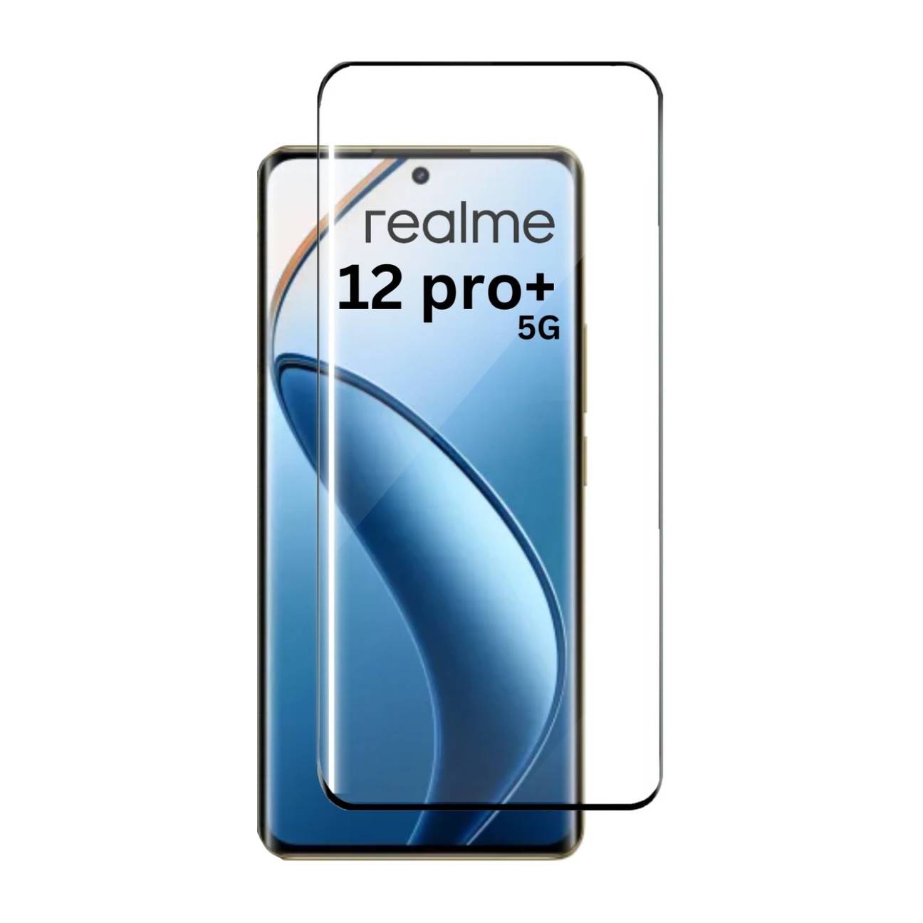 Realme 12 Pro+ 11D Tempered Glass Screen Protector