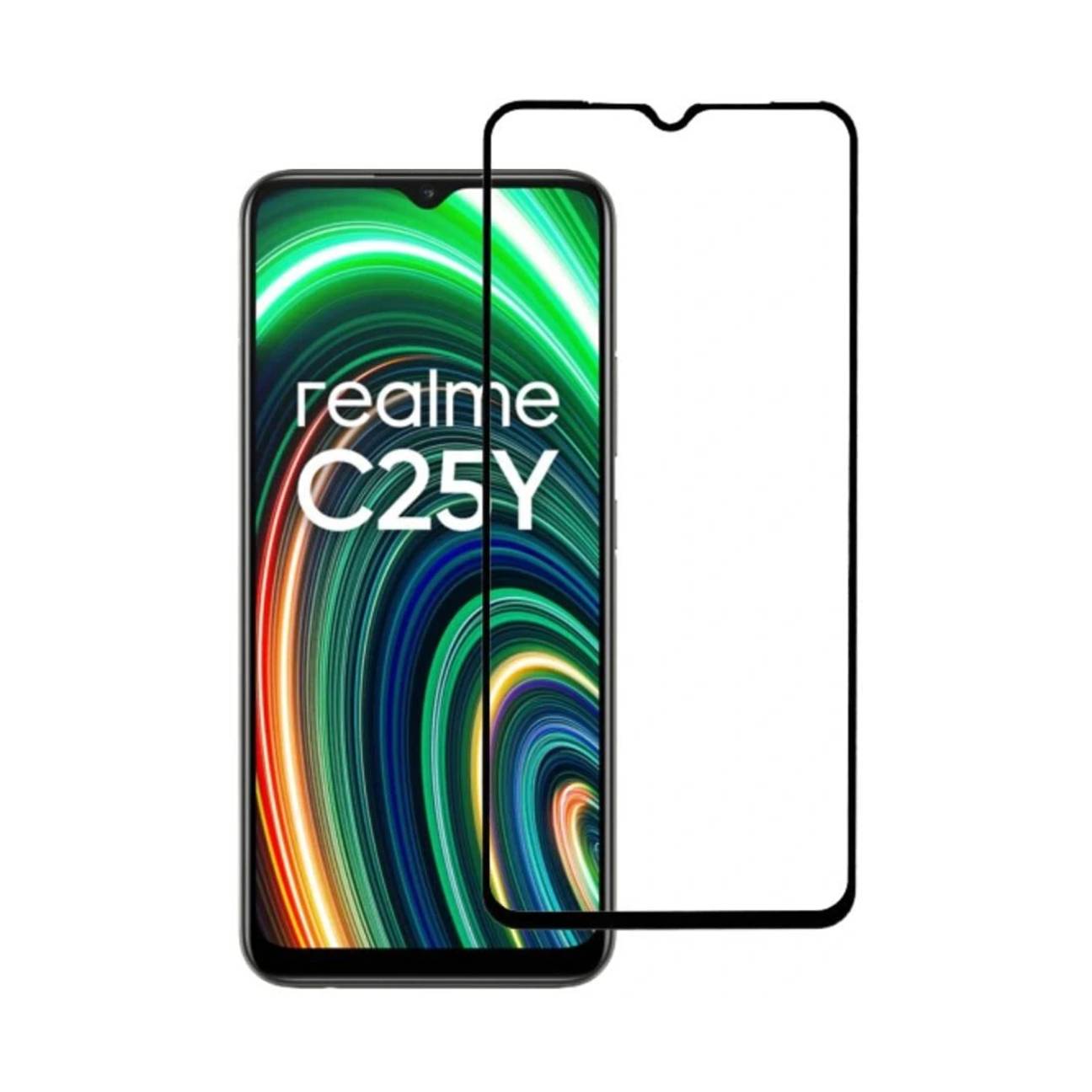 Realme C25Y 11D Tempered Glass Screen Protector