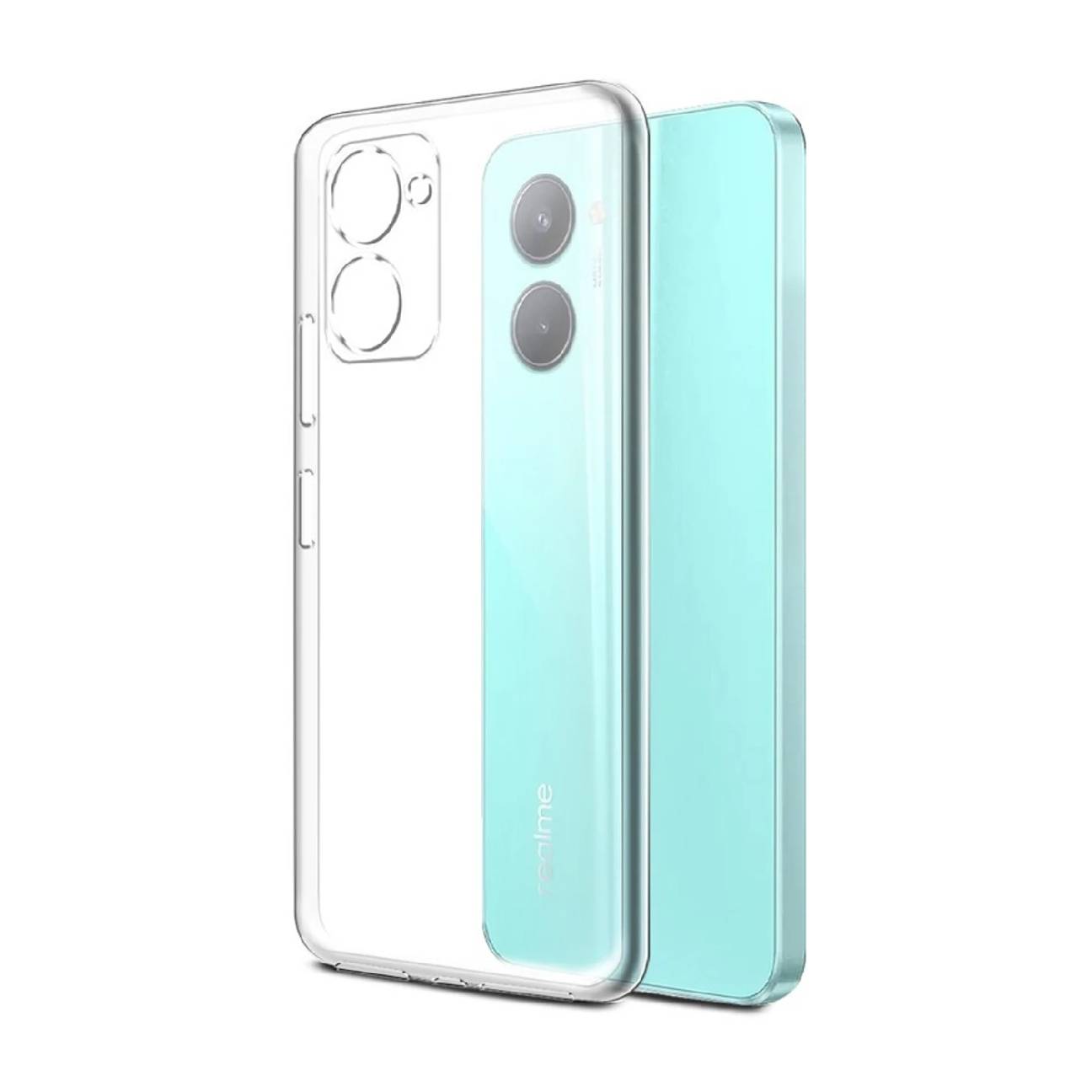 Realme C33 Transparent Back Cover