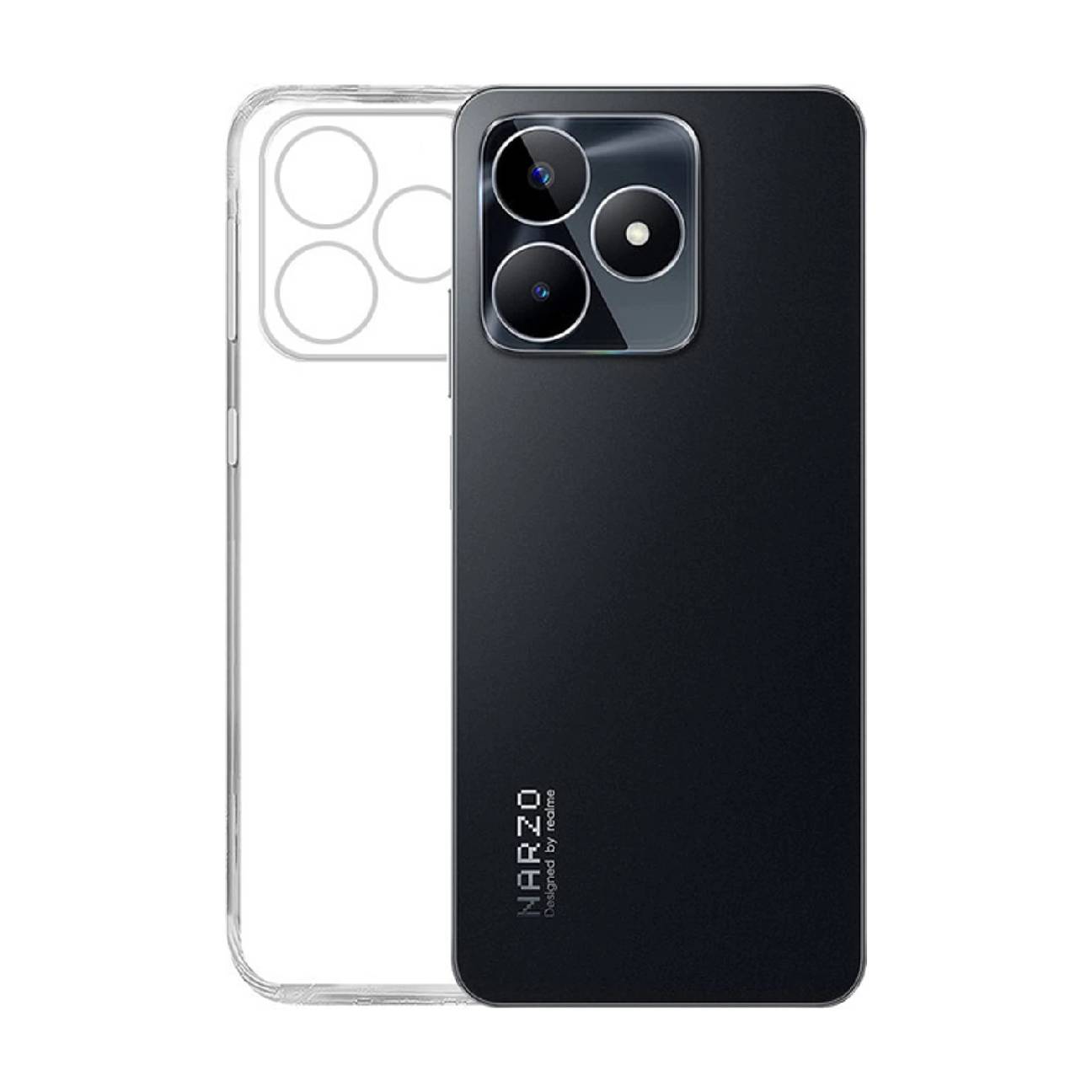 Realme C53 Transparent Back Cover
