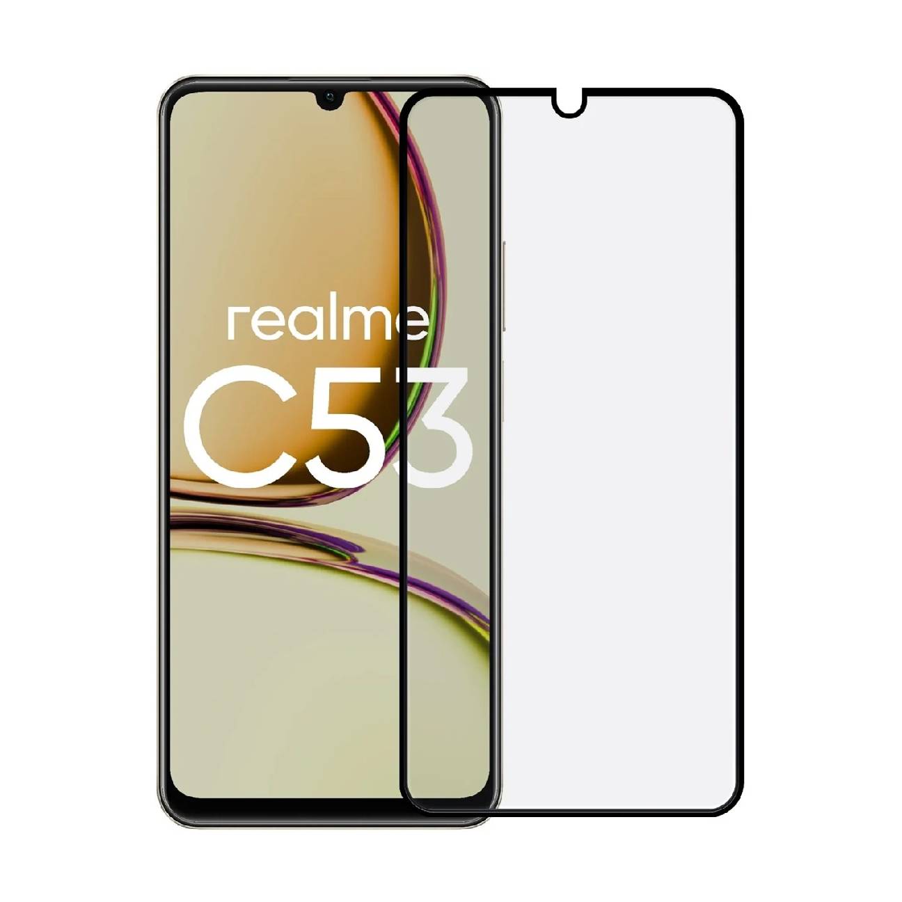 Realme C53 11D Tempered Glass Screen Protector