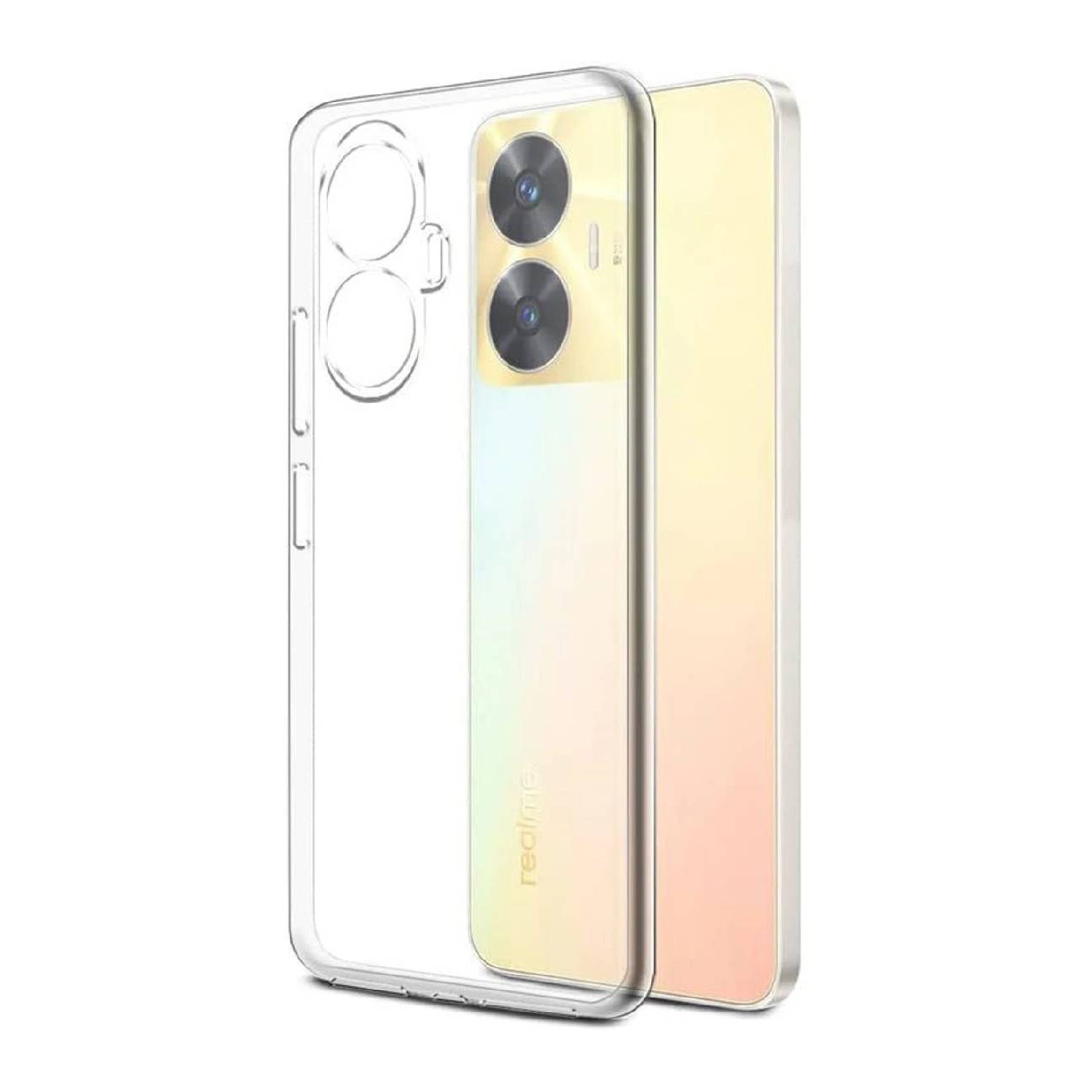 Realme C55 Transparent Back Cover