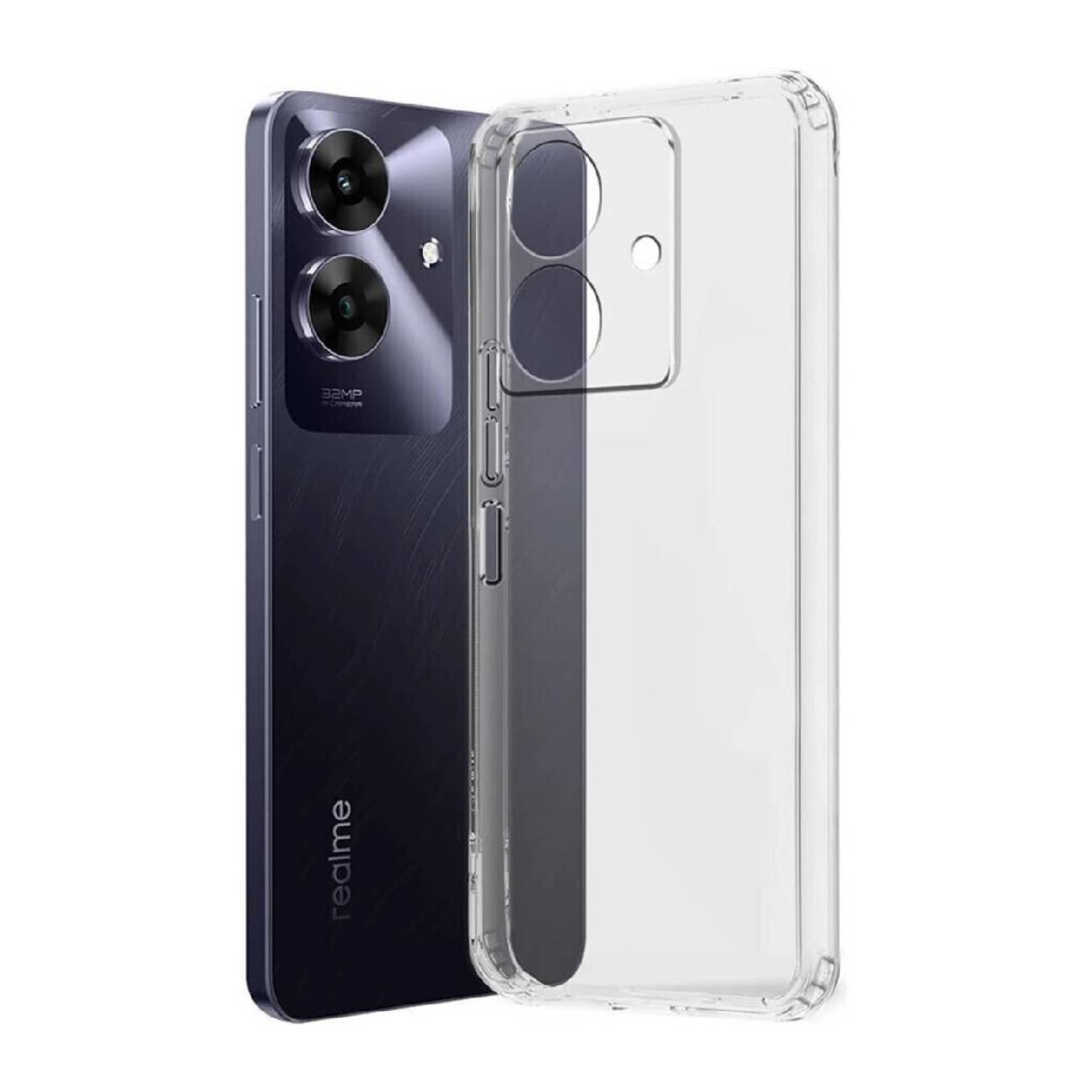 Realme C61 Transparent Back Cover