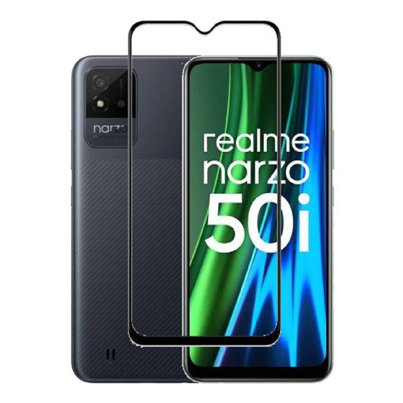 Realme Narzo 50i 11D Tempered Glass Screen Protector