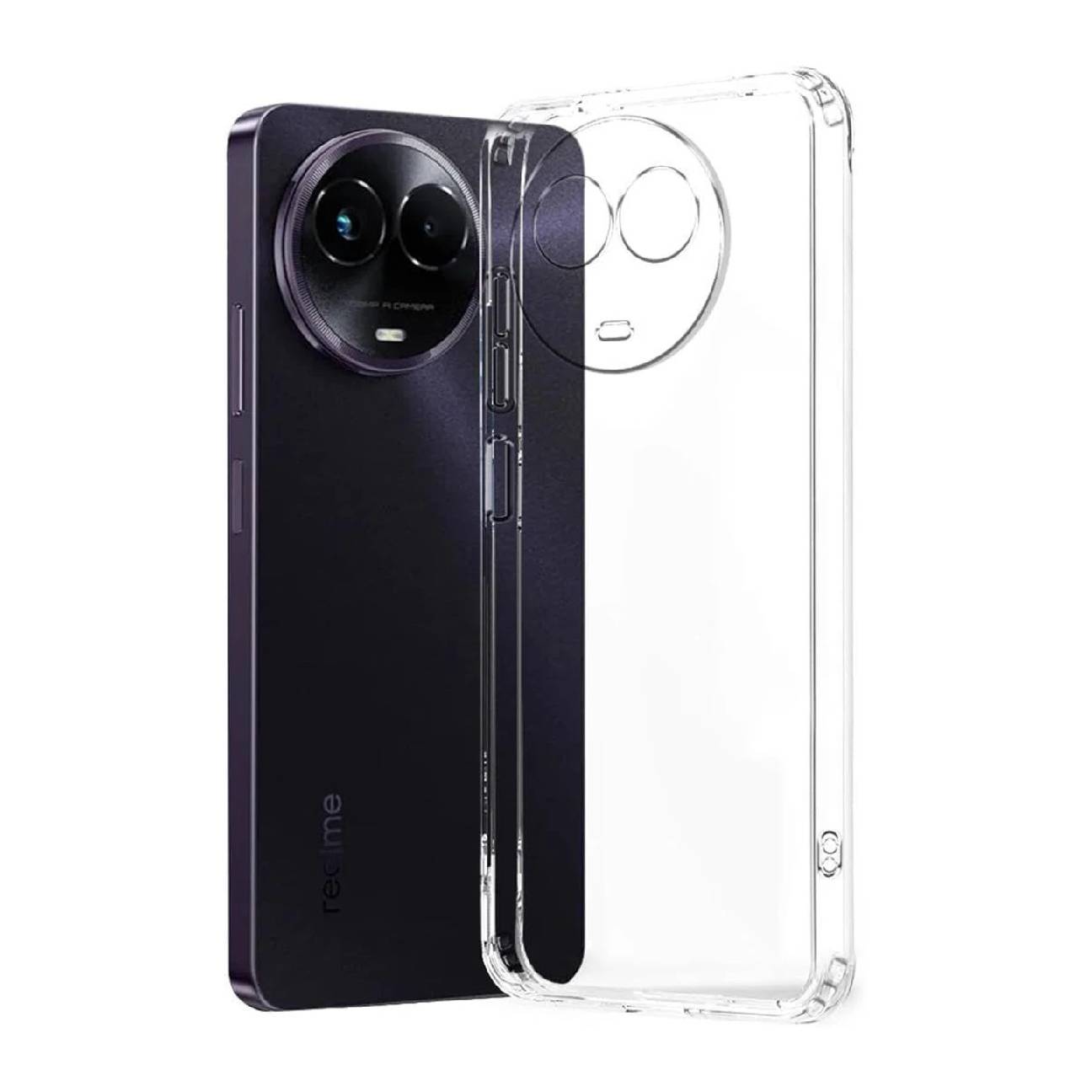 Realme Narzo 60x Transparent Back Cover