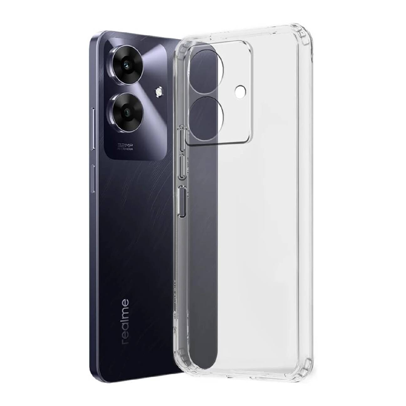 Realme Narzo N61 Transparent Back Cover