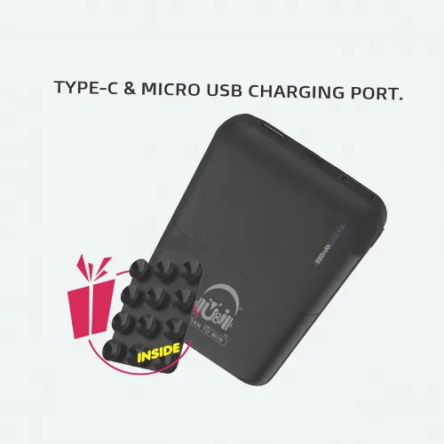 U&I Space Series 5000 mAh Power Bank UiPB-2801