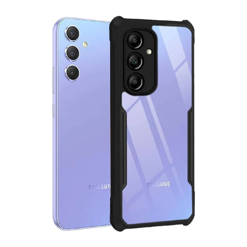 Samsung Galaxy A35 5G Shockproof Crystal Clear Bumper Case with Acrylic Back, TPU Frame & Camera Protection