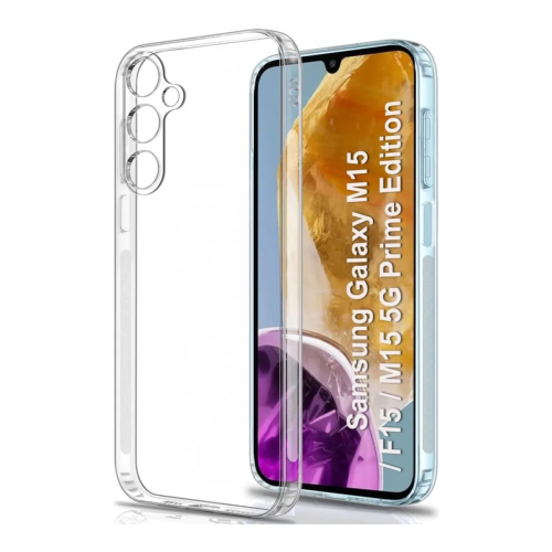 Samsung Galaxy M15 5G Transparent Back Cover
