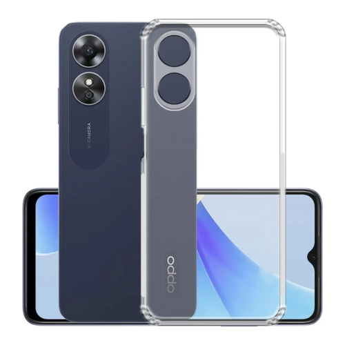 Oppo A58 Transparent Back Cover
