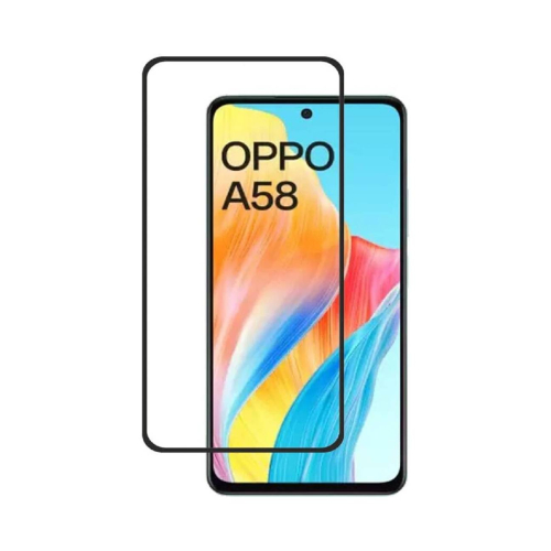 Oppo A58 11D Tempered Glass Screen Protector