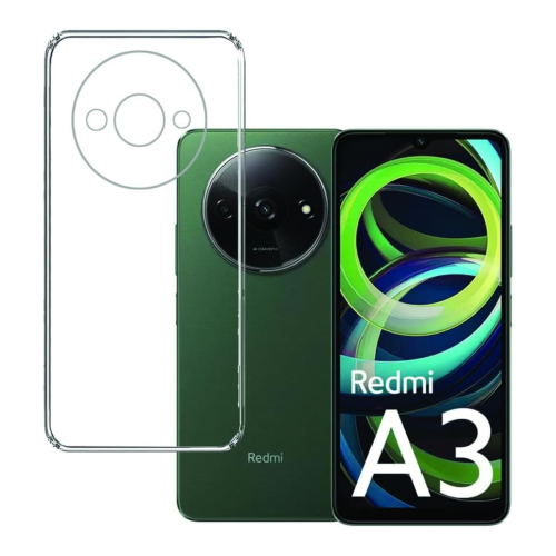 Redmi A3 Transparent Back Cover