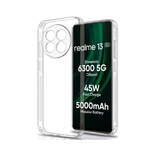 Realme 13 Transparent Back Cover