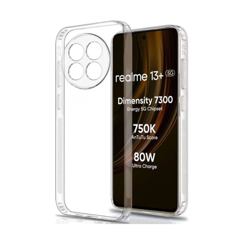 Realme 13 Pro+ Transparent Back Cover