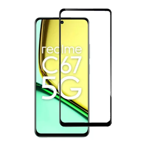 Realme C67 11D Tempered Glass Screen Protector