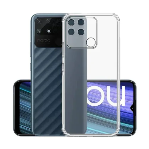 Realme Narzo 50A Transparent Back Cover