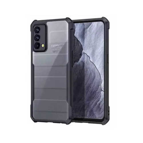 Realme GT Master Shockproof Crystal Clear Bumper Case with Acrylic Back, TPU Frame & Camera Protection